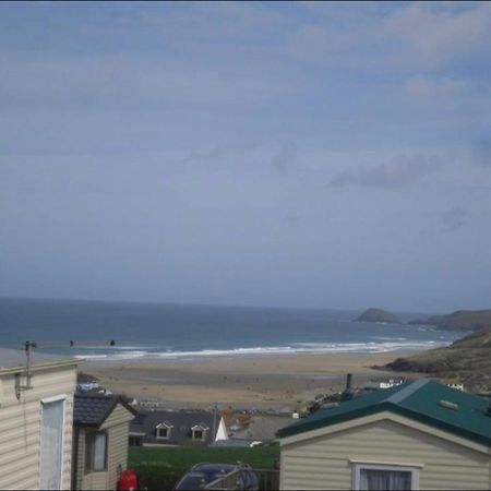 Static Caravan Sea Views Perranporth Exterior photo