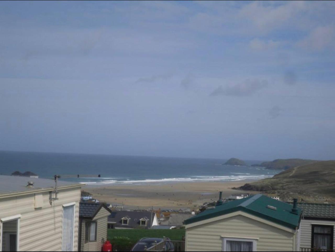 Static Caravan Sea Views Perranporth Exterior photo